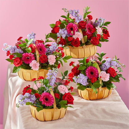 Pink Picnic Basket –  Fleuriste Boutique Du Moulin, L'ile-perrot PQ