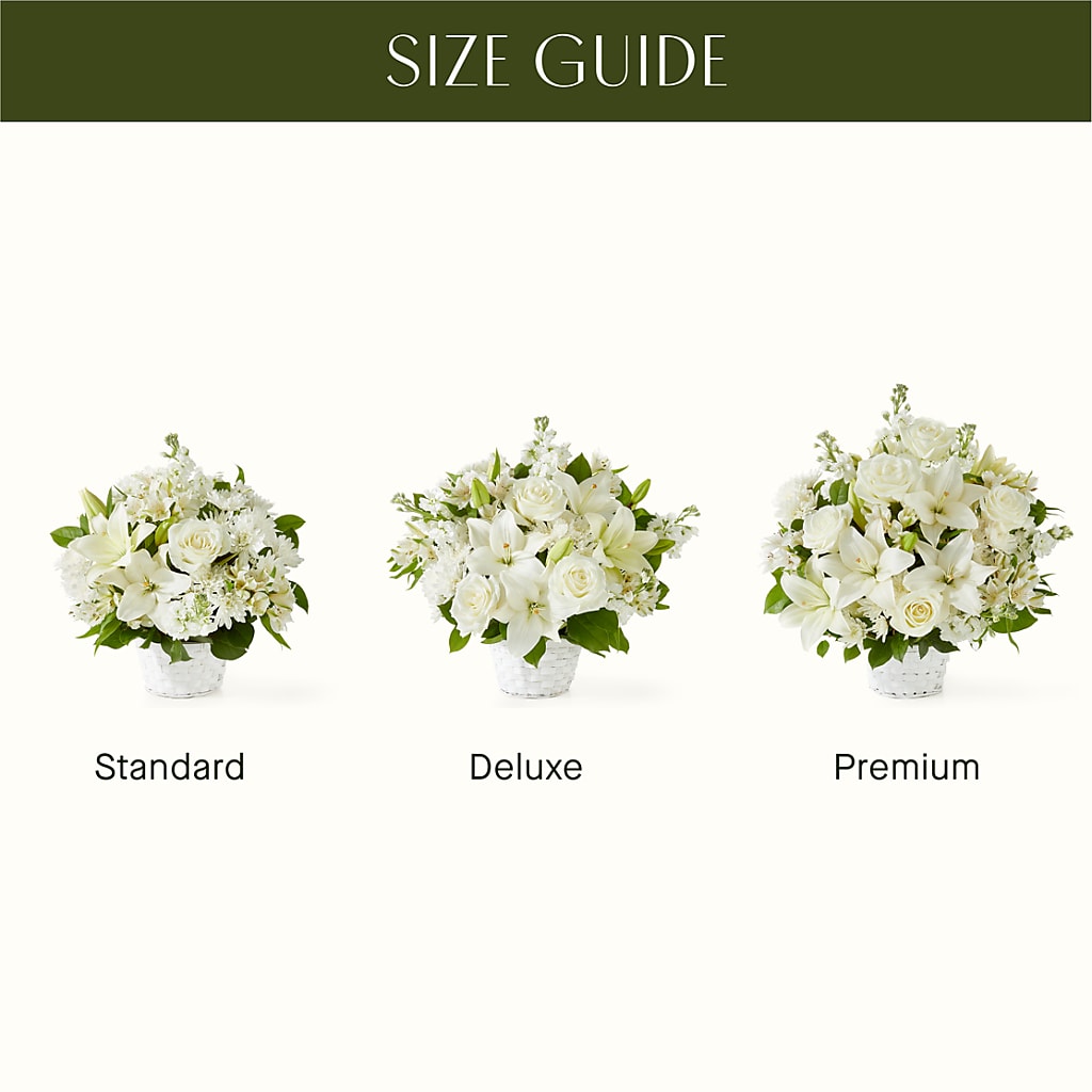 Peaceful Reflections Arrangement –  Fleuriste Boutique Du Moulin, L'ile-perrot PQ