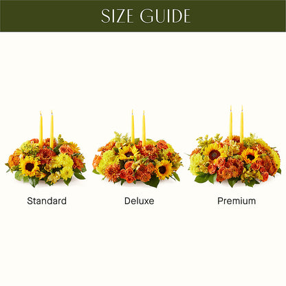 Autumn Harmony Centerpiece –  Fleuriste Boutique Du Moulin, L'ile-perrot PQ