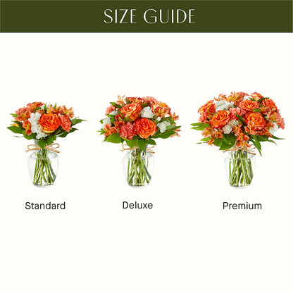 Apricot Glow Bouquet –  Fleuriste Boutique Du Moulin, L'ile-perrot PQ