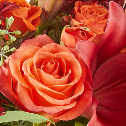 Crimson Leaves Bouquet –  Fleuriste Boutique Du Moulin, L'ile-perrot PQ