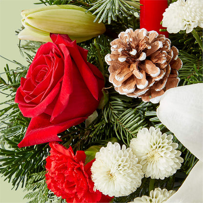 Seasonal Festivities Centerpiece –  Fleuriste Boutique Du Moulin, L'ile-perrot PQ