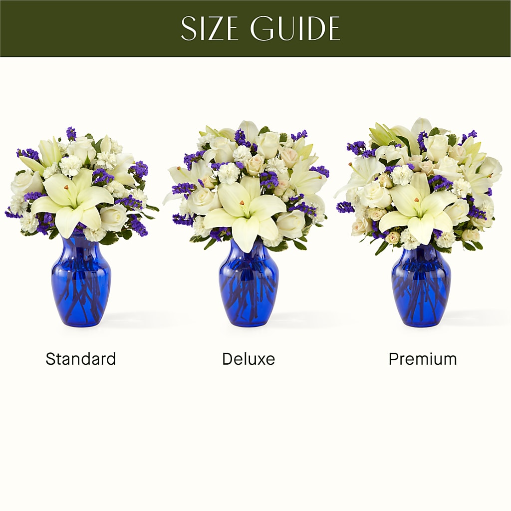 Sapphire Rush Bouquet –  Fleuriste Boutique Du Moulin, L'ile-perrot PQ