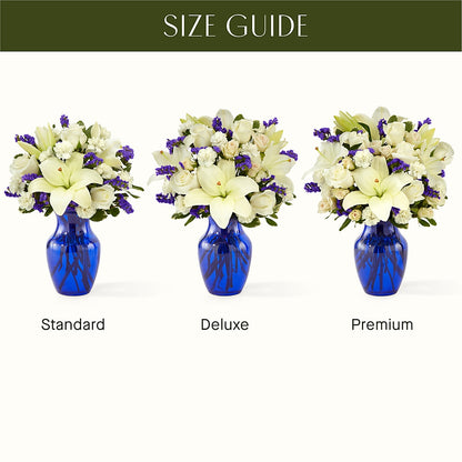 Sapphire Rush Bouquet –  Fleuriste Boutique Du Moulin, L'ile-perrot PQ