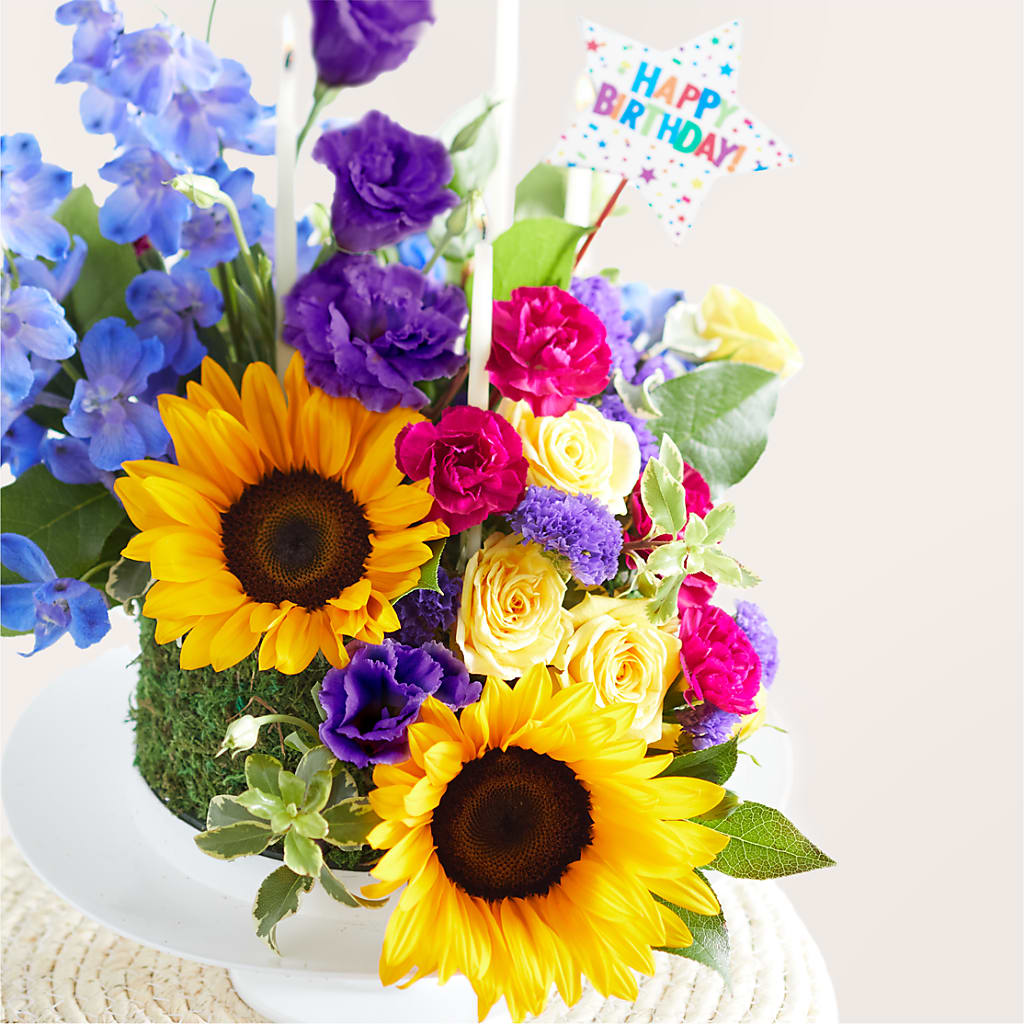 Star of the Day Floral Cake –  Fleuriste Boutique Du Moulin, L'ile-perrot PQ