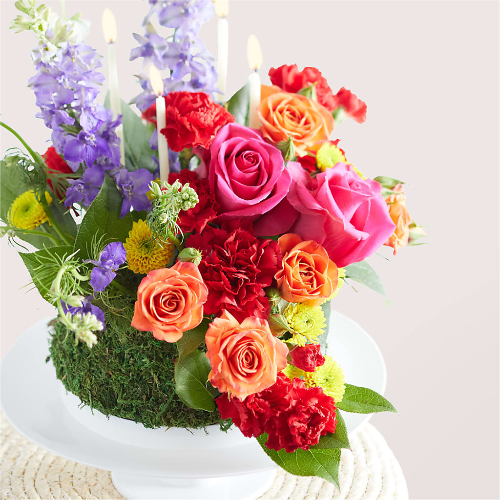 Best Year Yet Floral Cake –  Fleuriste Boutique Du Moulin, L'ile-perrot PQ