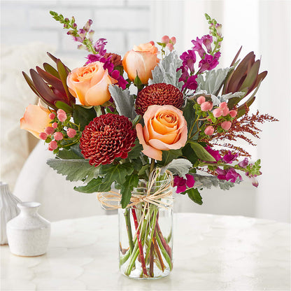 Moody Hues Bouquet –  Fleuriste Boutique Du Moulin, L'ile-perrot PQ