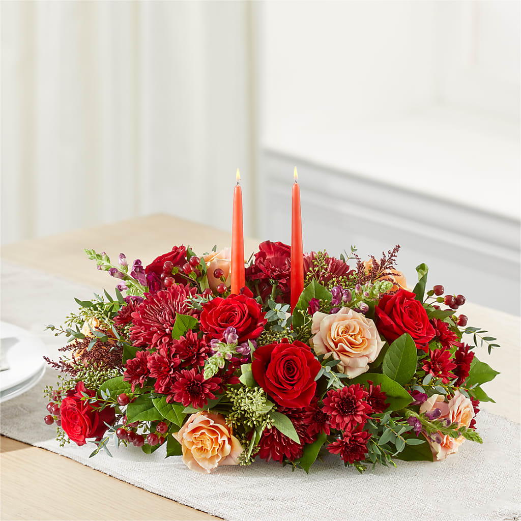 Most Thankful Centerpiece –  Fleuriste Boutique Du Moulin, L'ile-perrot PQ